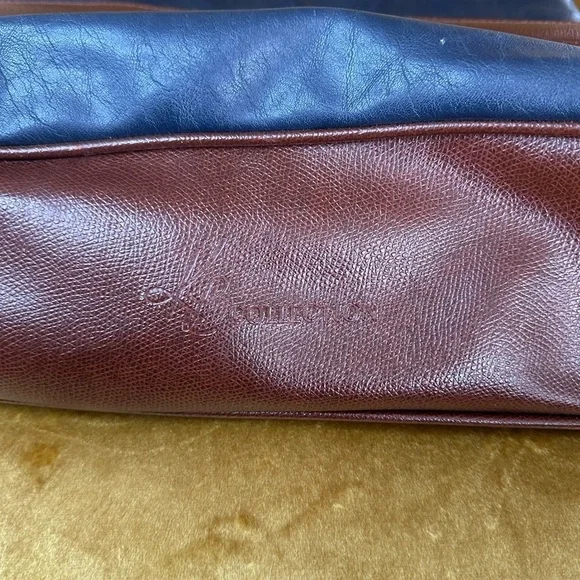 Kathie Lee Collection Authentic Vintage Leather Shoulder Bag/Purse with Pockets - Picture 13 of 14